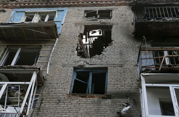 Обстрелы Славянска украинскими вооружёнными формирования