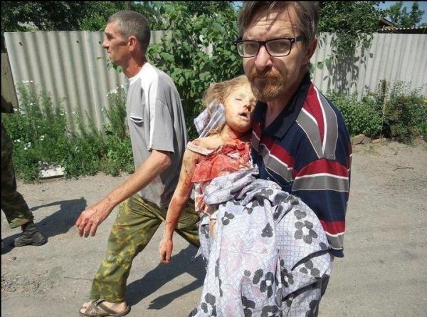 Полина Сладкая – шестилетняя девочка из Славянска, которую убил гаубичный снаряд ВСУ