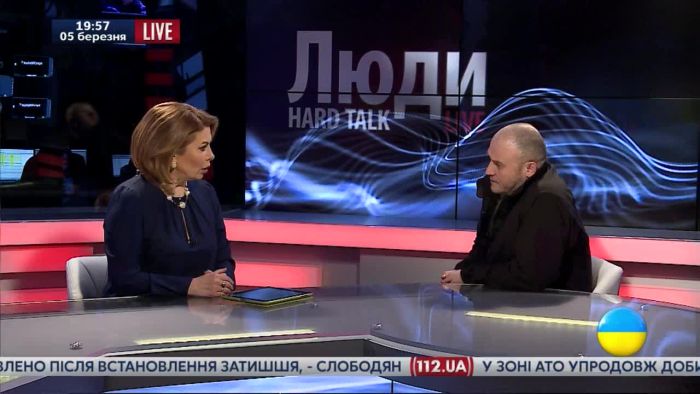 Военный преступник Дмытро Ярош в программе Натальи Влащенко