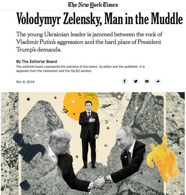 Volodymyr Zelensky, Man in the Muddle