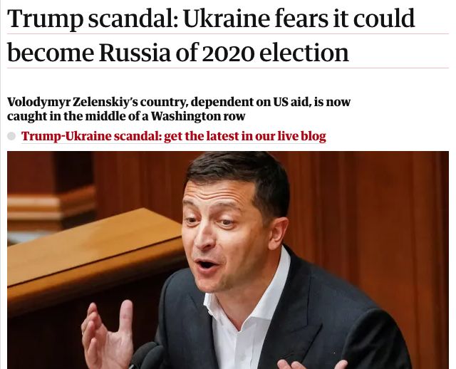 Trump scandal: Ukraine fears it could become Russia of 2020 election
