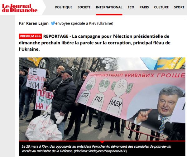 Journal du Dimanche: En Ukraine, rencontre avec les victimes de la corruption