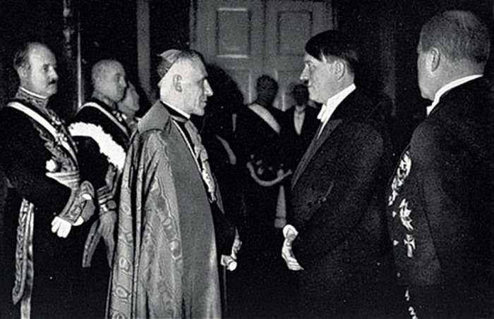 Встреча Гитлера и папы Пия XII.