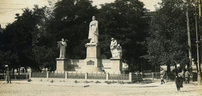 Памятник княгине Ольге, Апостолу Андрею Первозванному, равноапостольным Кириллу и Мефодию. Киев, 1911 г.