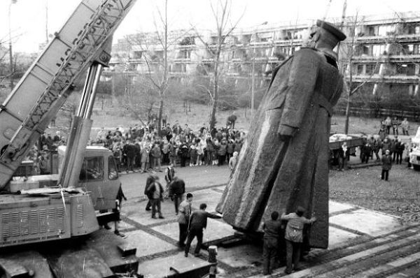 Памятник Коневу был демонтирован