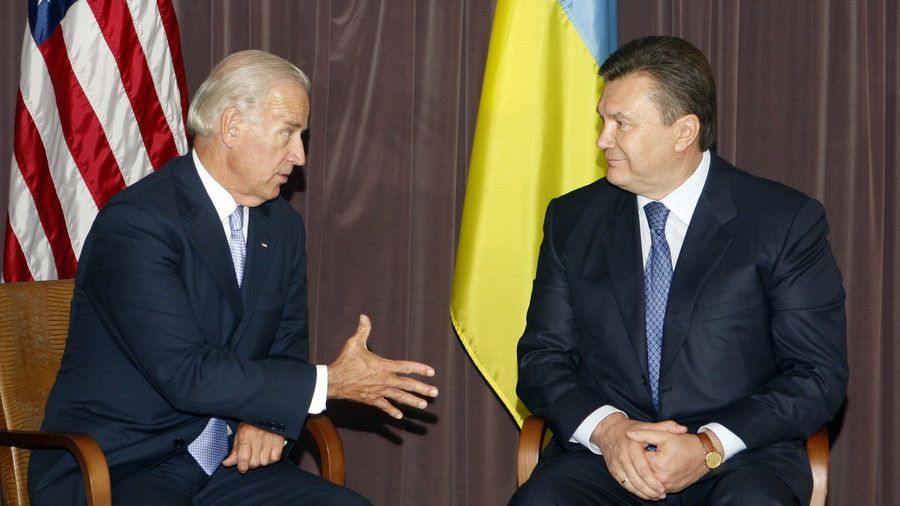 Джо Байден и Виктор Янукович