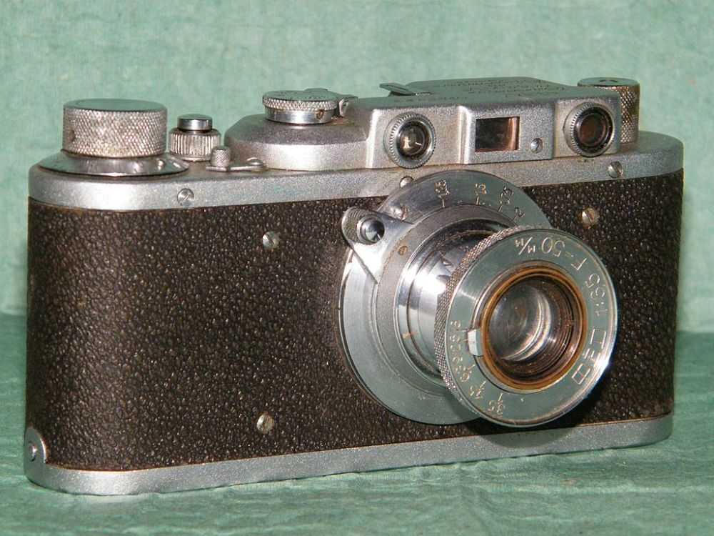 Фотоаппарат ФЭД-НКВД, выпускавшийся Харьковским заводом «ФЭД» в 1934-1955 гг.