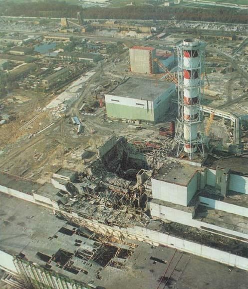 Четвёртый блок ЧАЭС, на котором 26 апреля 1986 года случилась авария