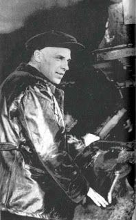 Александр Морозов в заводском цехе. 1930-е годы