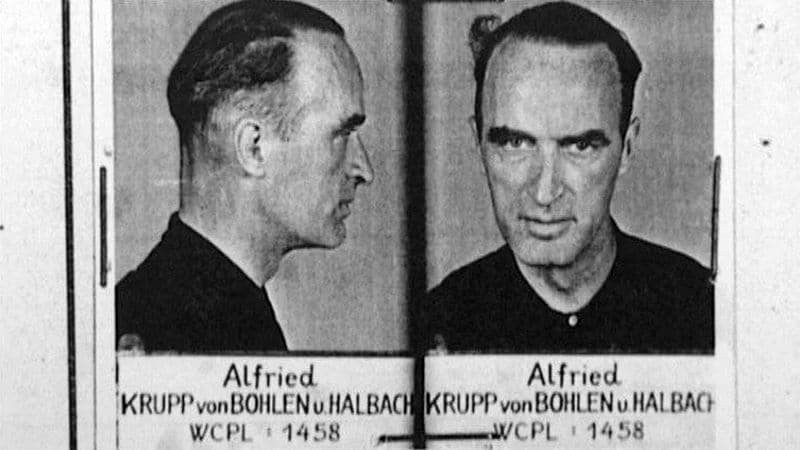 Альфрид Крупп был приговорён к 12 годам заключения