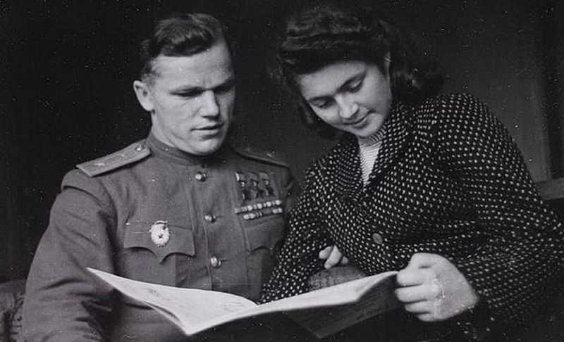 Иван Кожедуб с женой Вероникой