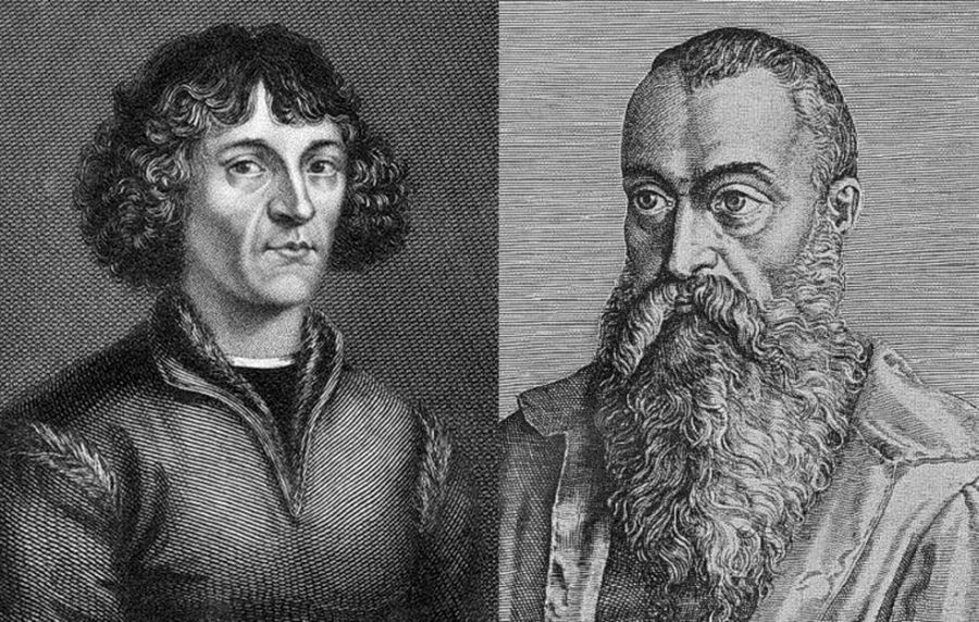 Астрономы Николай Коперник и Жюль Скалигер, противники введения григорианского календаря.