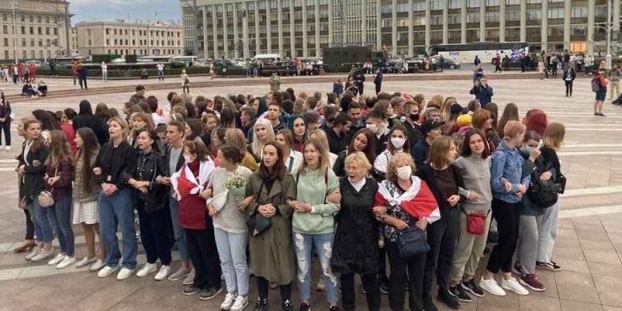 Женские протесты в Минске