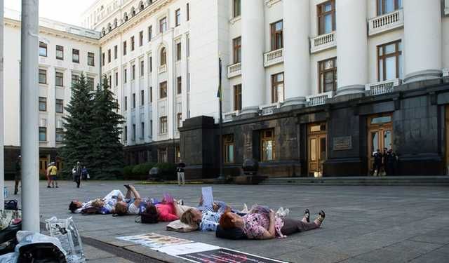 Пикет матерей пропавших без вести