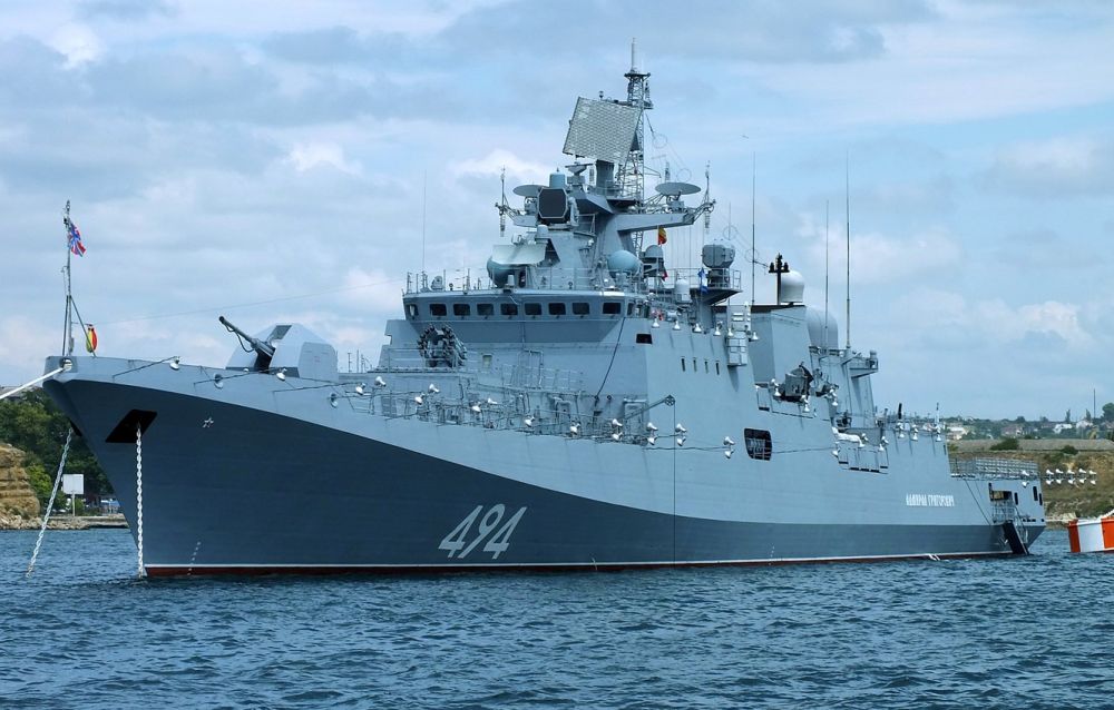 Сторожевые корабли «Адмирал Эссен» и «Адмирал Григорович»