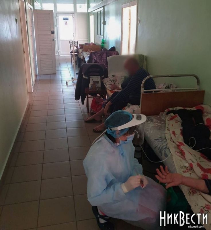 Больница для коронавирусных больных в Николаеве
