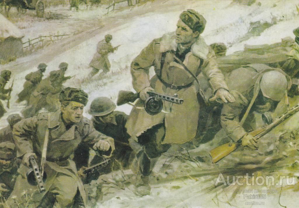 Фрагмент диорамы «Бой в с. Соколово 8 марта 1943 г.» в Музее боевого братства в Соколово. На переднем плане – Отакар Ярош