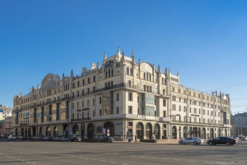 Гостиница «Метрополь» в Москве. Современное фото