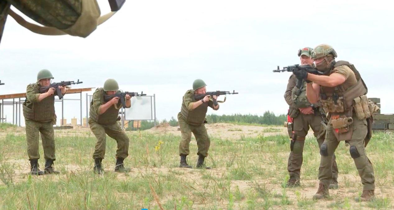 ЧВК «Вагнер» проводят обучение белорусских военнообязанных