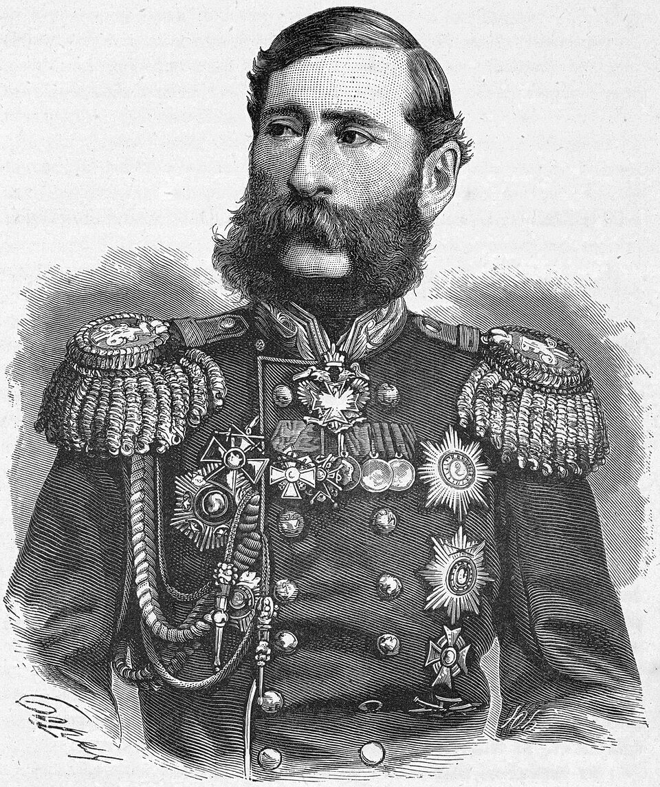 Генерал Лорис-Меликов на рисунке П.Ф.Бореля