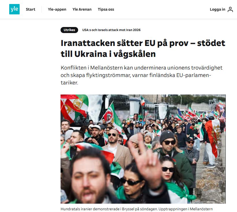 Западные СМИ: Война с Ираном отодвинет Украину на задний план