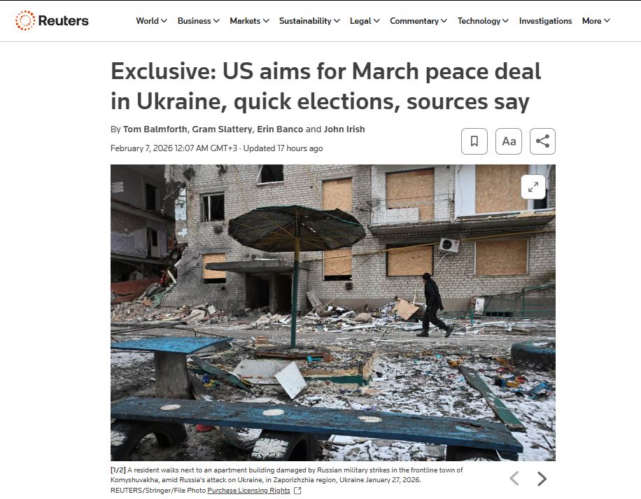 Западные и украинские СМИ: Зеленского принуждают к миру и выборам уже весной