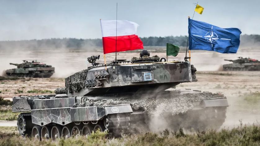 Польские военные на учениях НАТО
