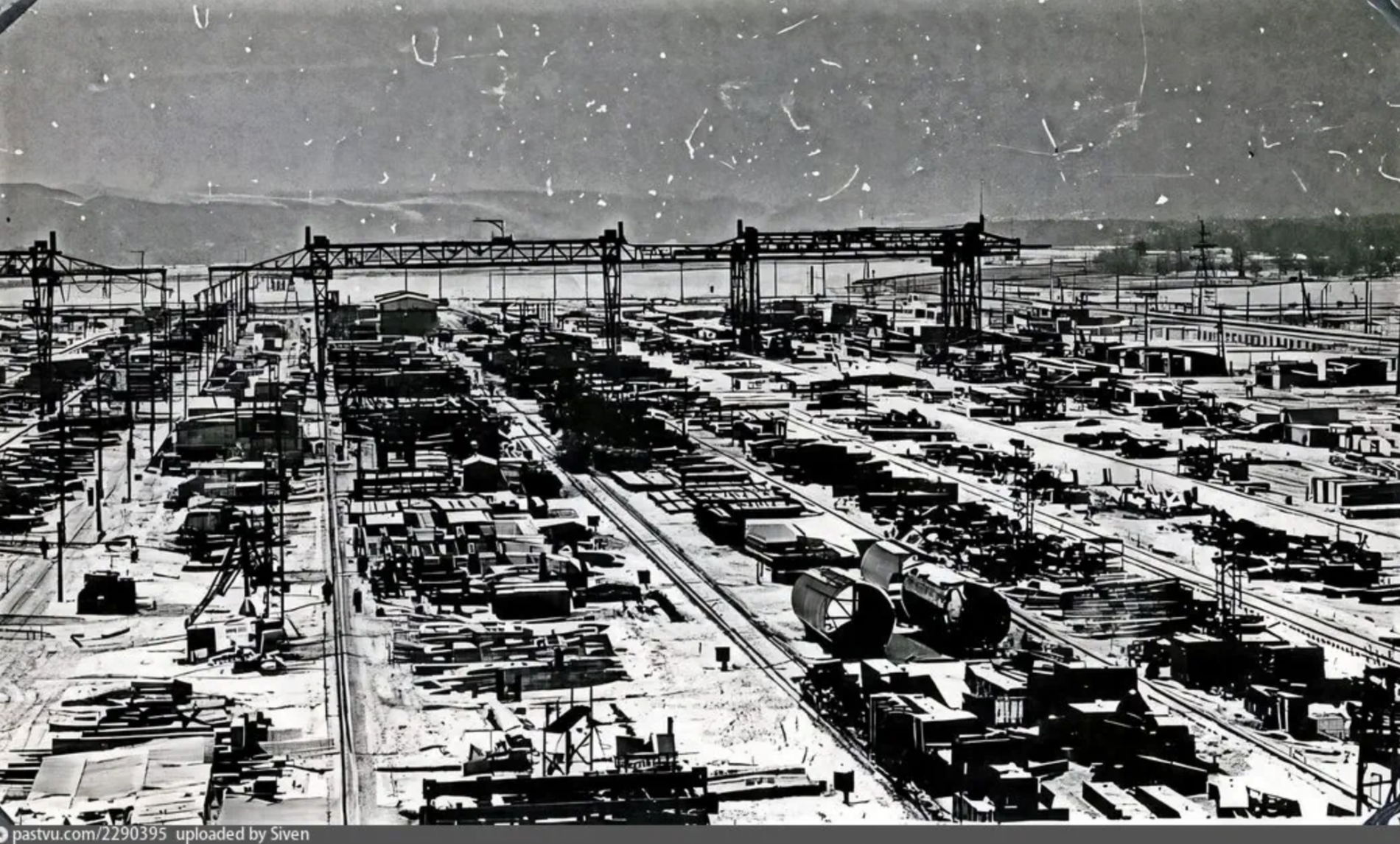 Строительство Трипольской ТЭС и городка энергетиков Украинка, 1960-1970-е годы, СССР