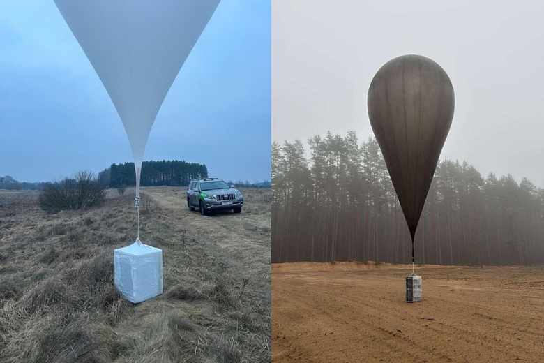 Метеозонды с контрабандой в Литве