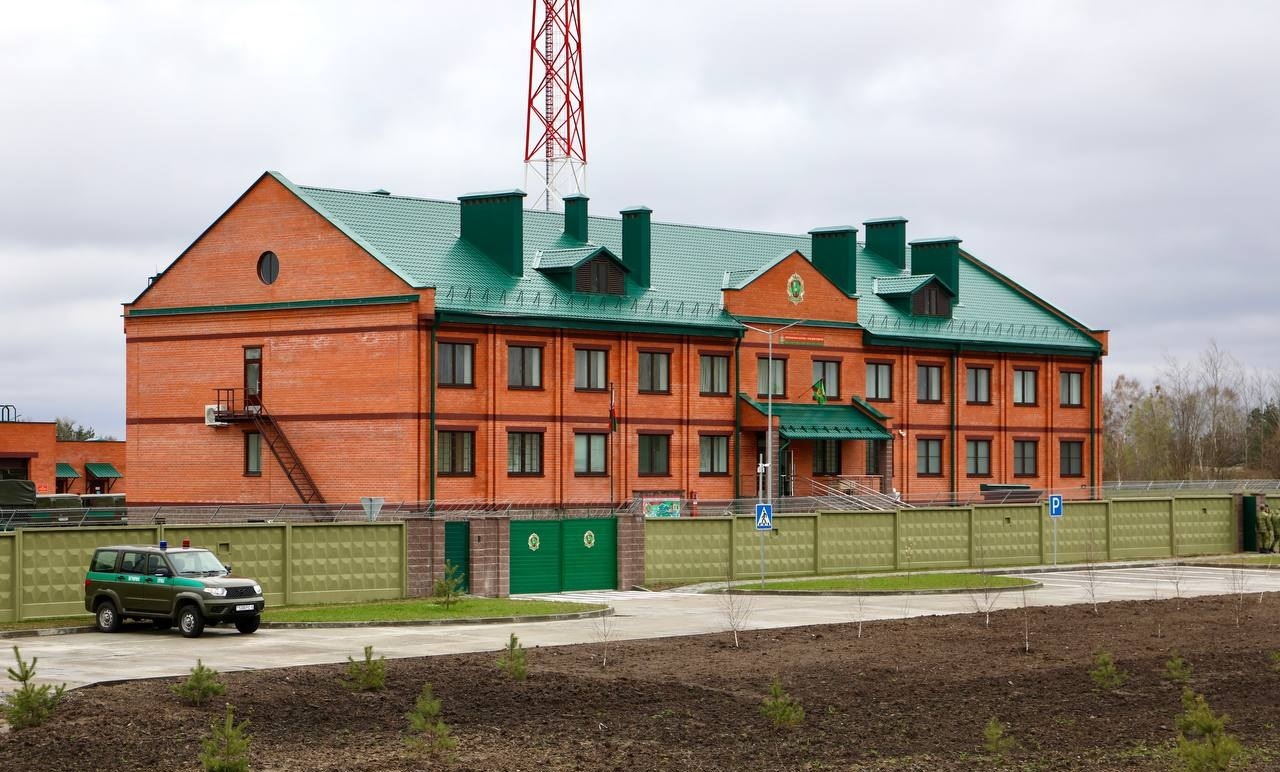 Новая белорусская погранзастава на границе с Украиной. Апрель 2026 года. Источник: gpk.gov.by