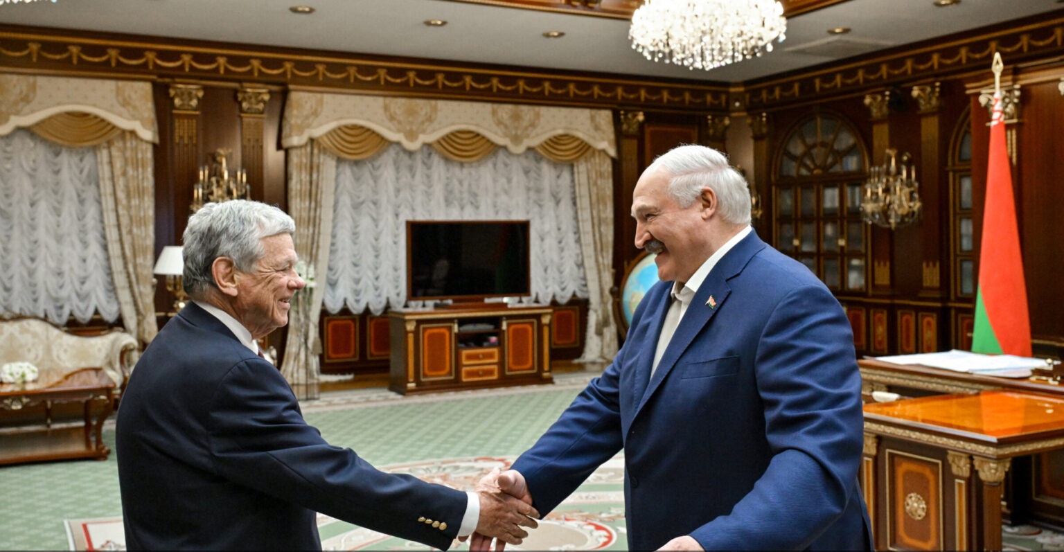 Встреча Александра Лукашенко и Джона Коула