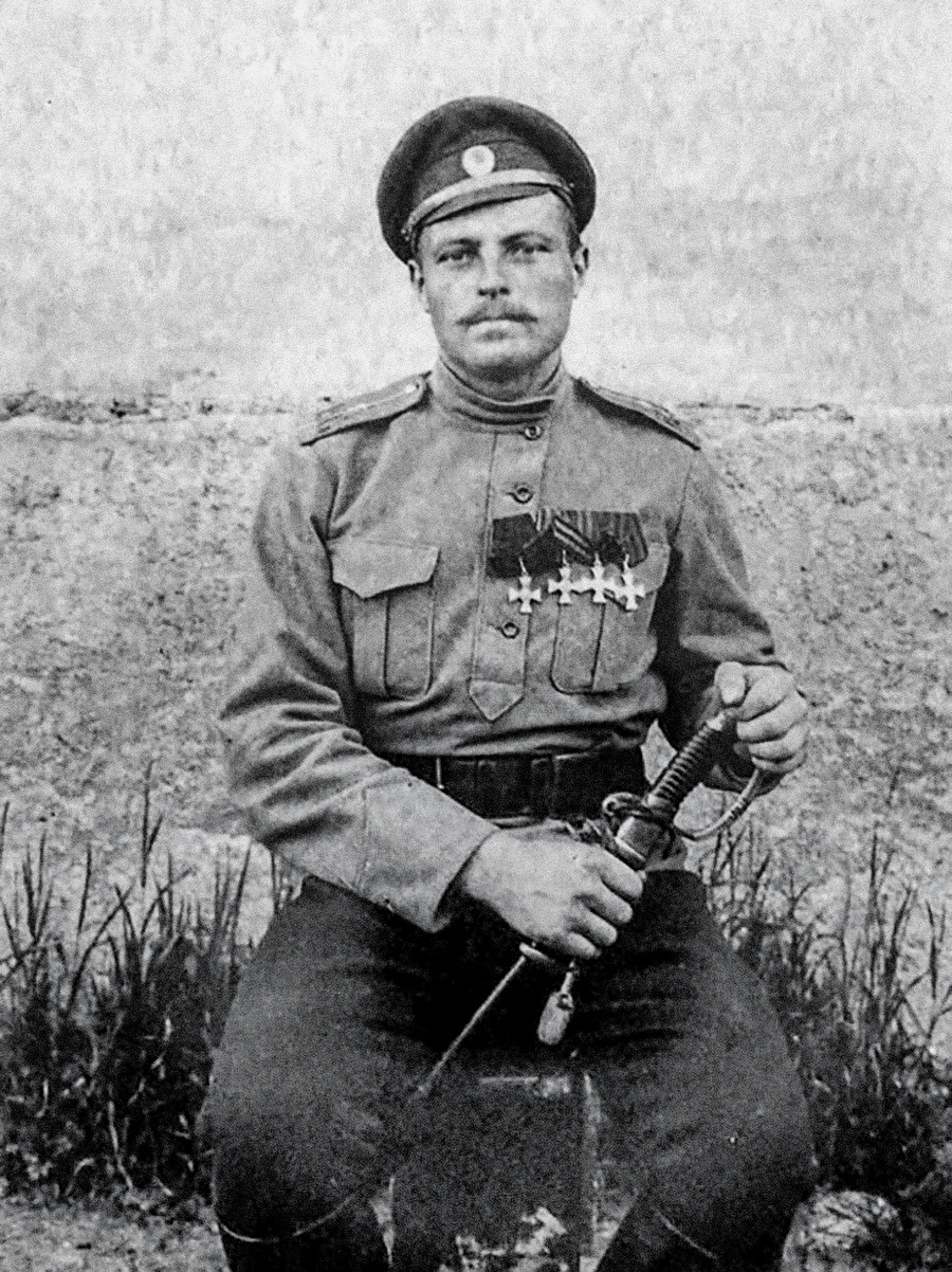 Вахмистр Иван Тюленев – полный Георгиевский кавалер