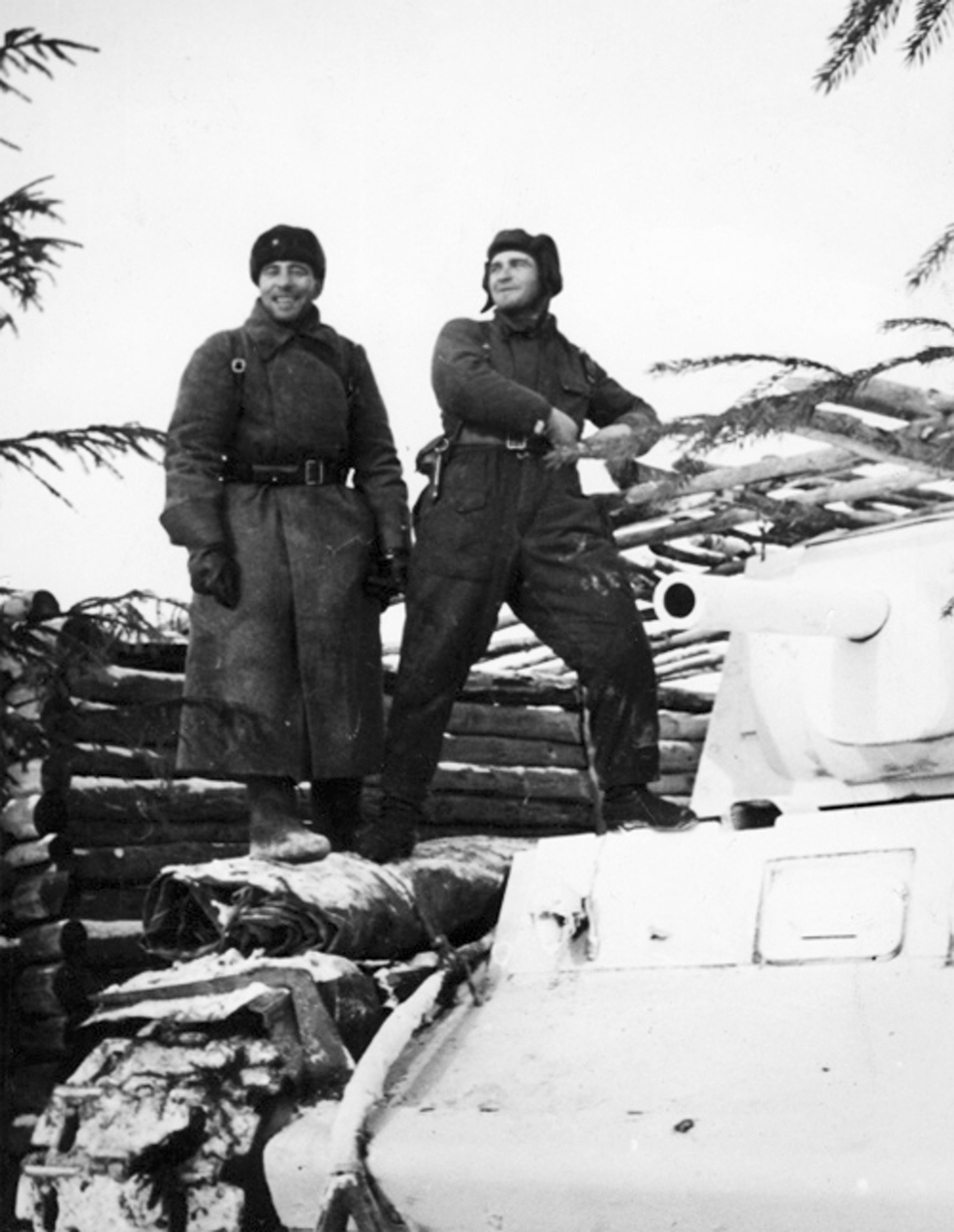 Генерал Михаил Катуков на участке Западного фронта. Ноябрь 1941 г.