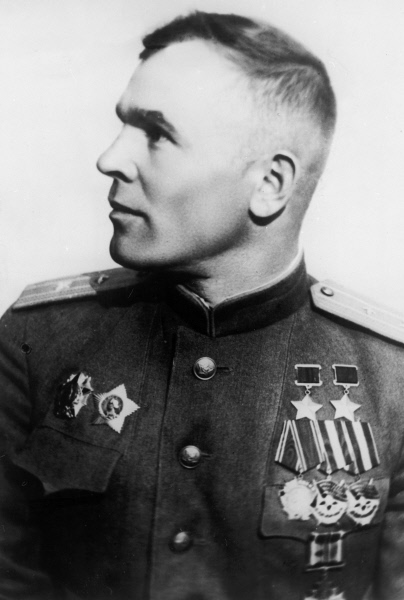 Майор Арсений Ворожейкин. 1945 год