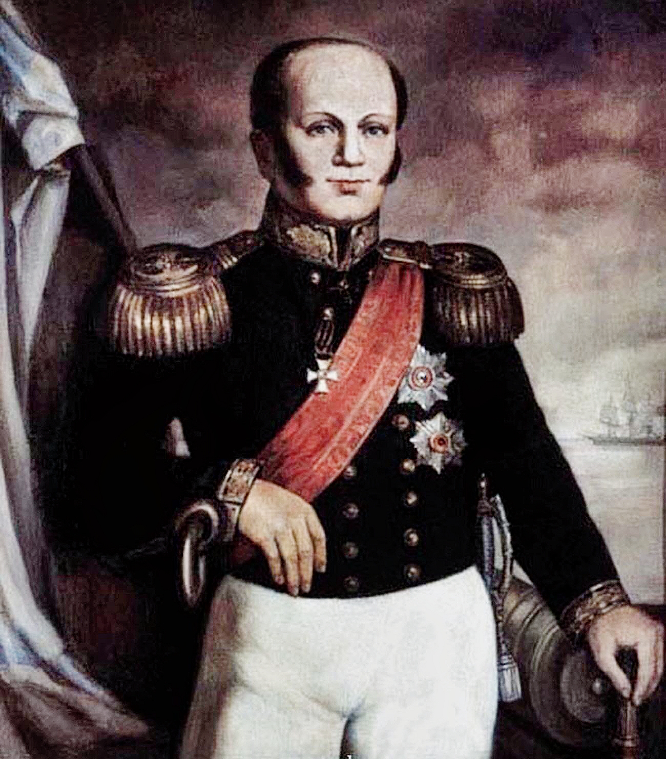 Портрет адмирала Дмитрия Сенявина. Автор неизвестен. Из собрания Центрального военно-морского музея