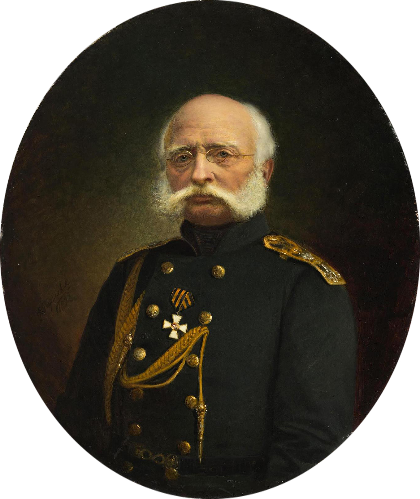 Портрет адмирала Фердинанда Врангеля, А. Першаков