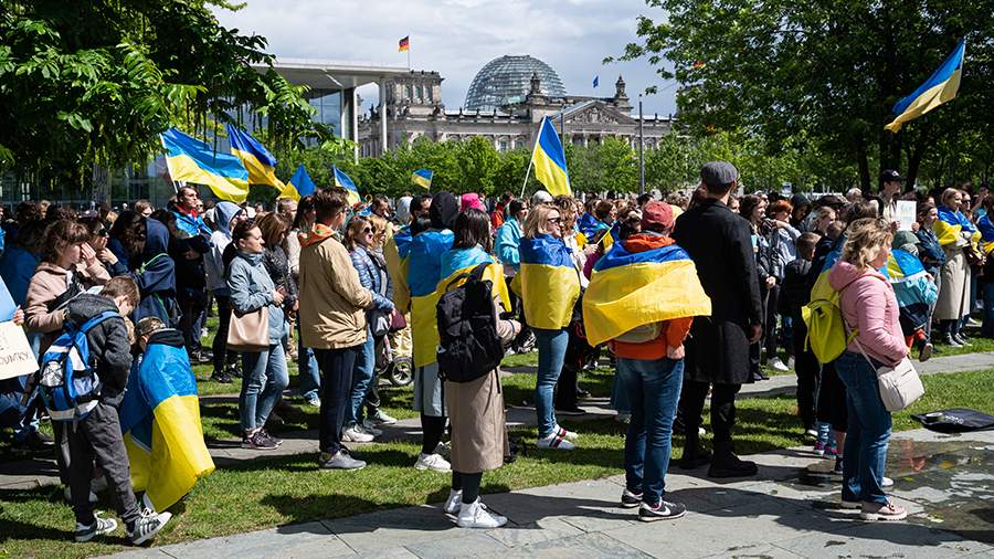 Украинцы в Германии в 2022 году. Источник Global Look Press 