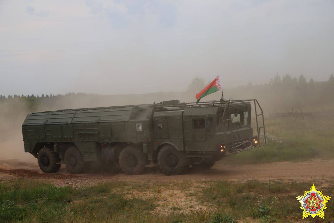 Белорусская армия уже хорошо освоила российские комплексы «Искандер». Источник: Министерство обороны Белоруссии