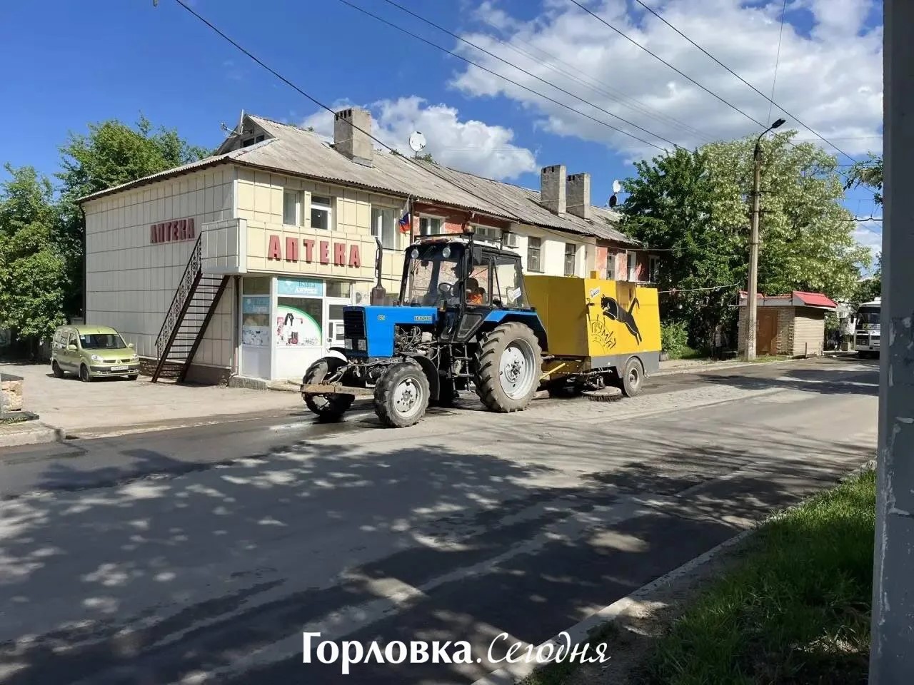 Кузбасс продолжает благоустраивать Горловку