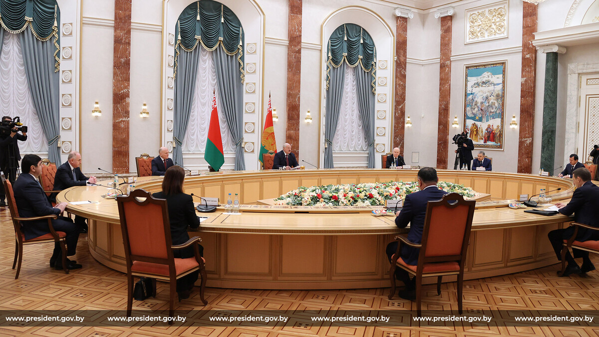 Лукашенко провёл обстоятельный разговор с главами спецслужб стран СНГ. Источник: president.gov.by