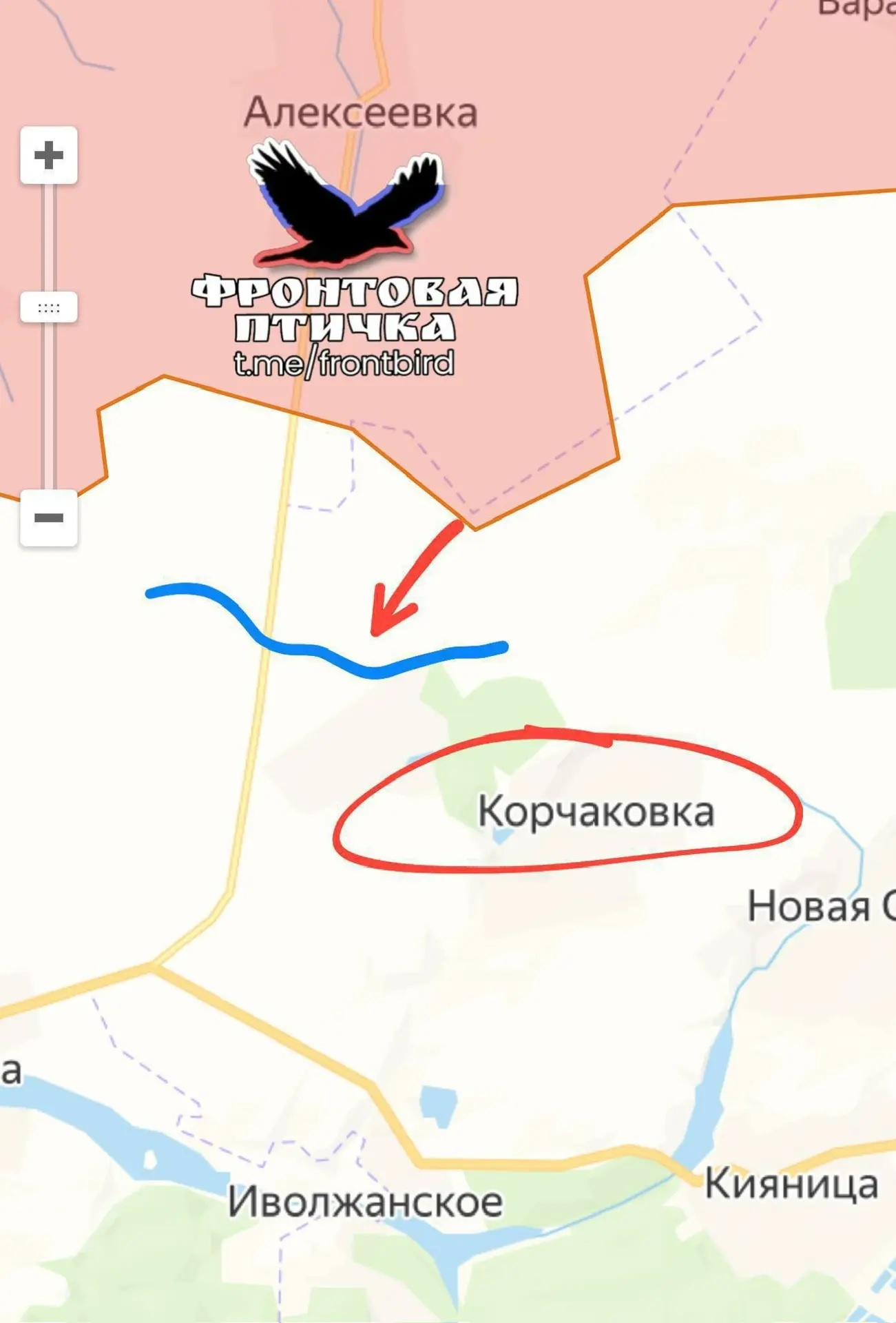 Карта продвижения группировки «Север», 31 марта 2026 г.