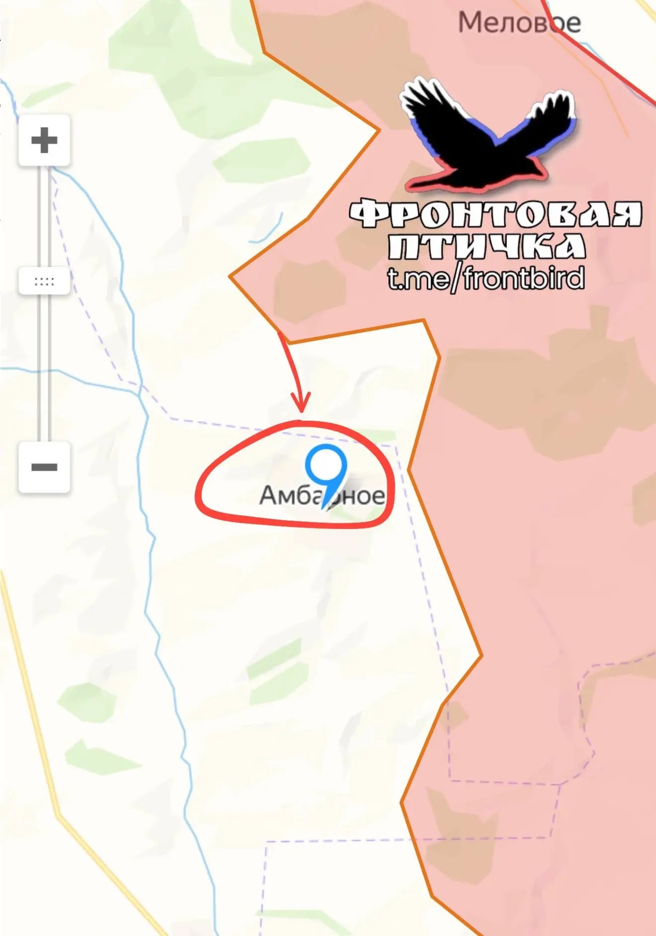 Карта продвижения группировки «Север», 6 апреля 2026 г.