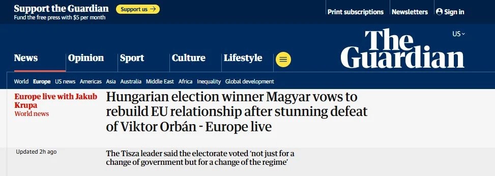 Мадьяр хочет снять санкции с России