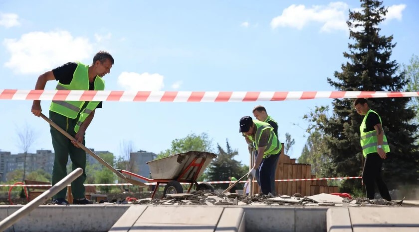 Парк «Дружба» в Луганске восстановят к концу года