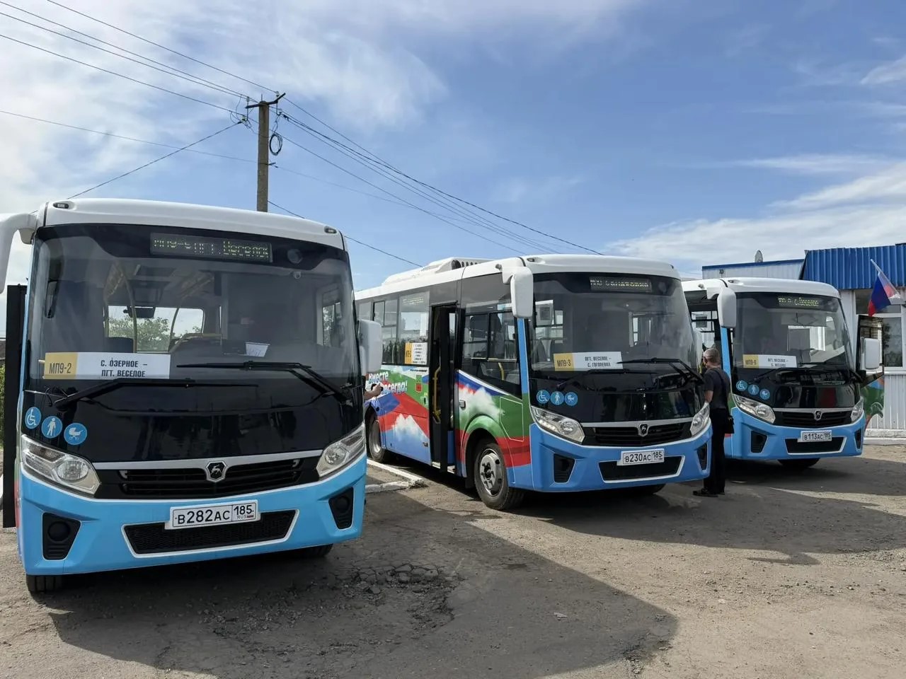 Веселовский округ полностью обеспечили автобусами