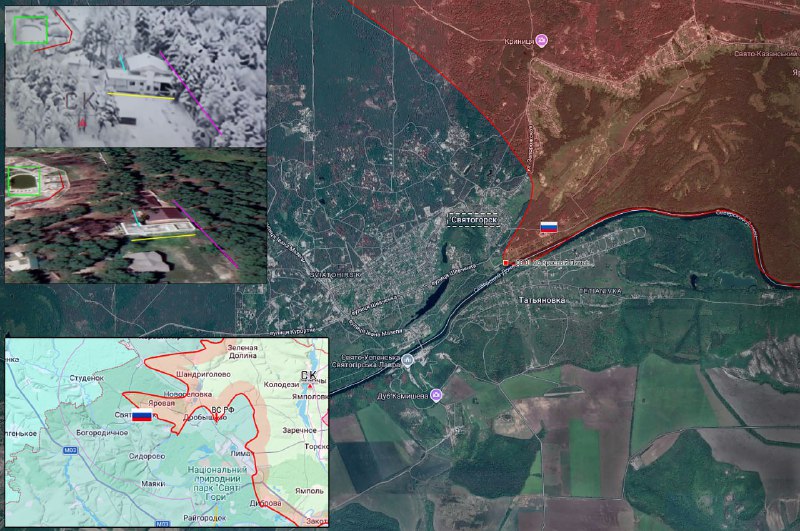 Карта СВО 20 февраля 2026 года. Краснолиманское направление.