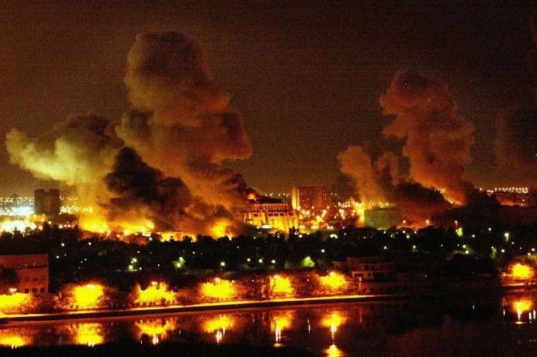 Бомбардировки НАТО военных и гражданских объектов в городах Югославии