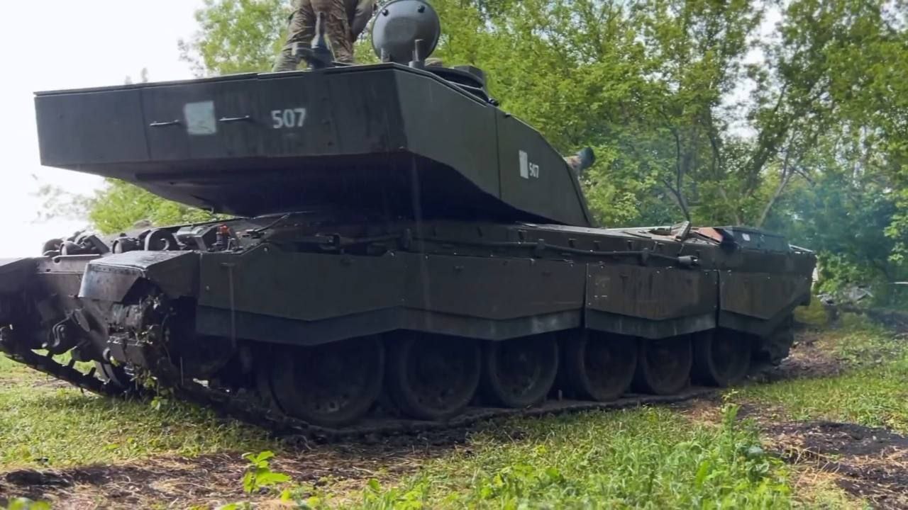 Британский танк Challenger 2 на вооружении ВСУ 