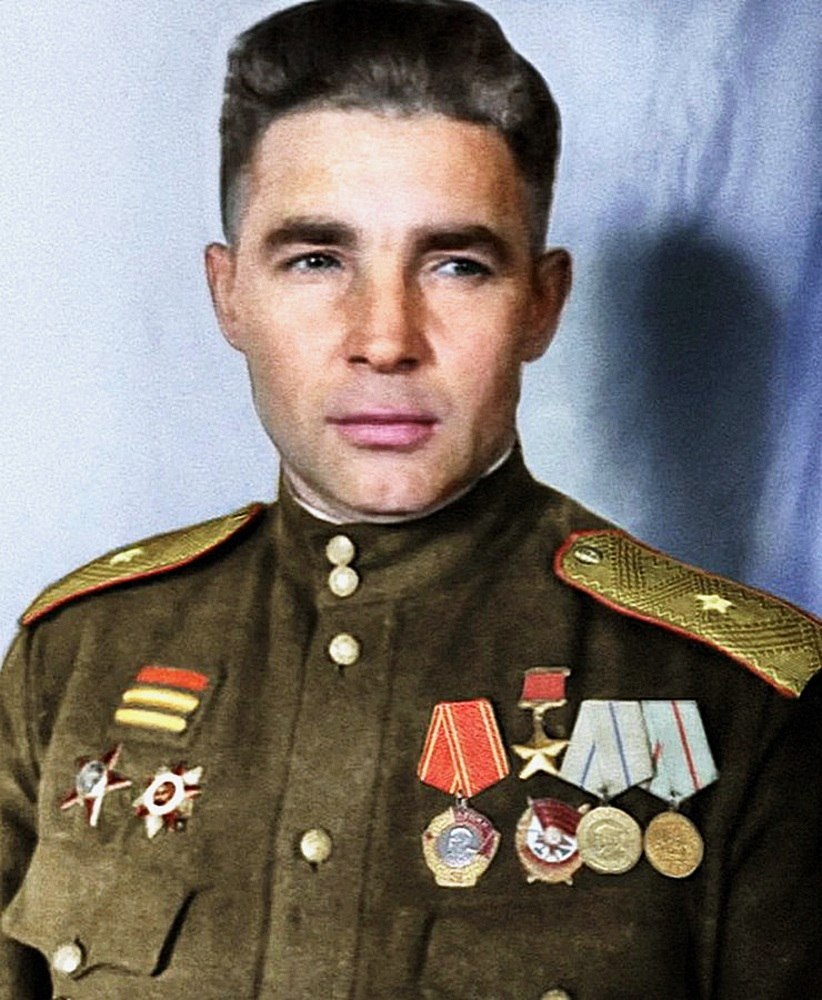 Генерал-майор В.Ф. Маргелов.