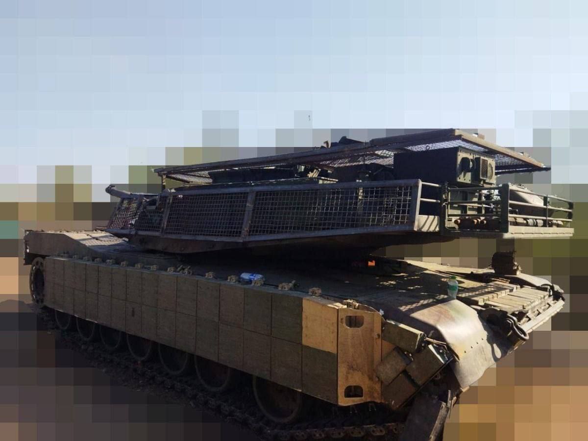 M1A1-SA Abrams поставлен ВСУ без «секретной брони» и даже модулей динамической защиты – поэтому теперь с кустарным «мангалом» / Milinfolive